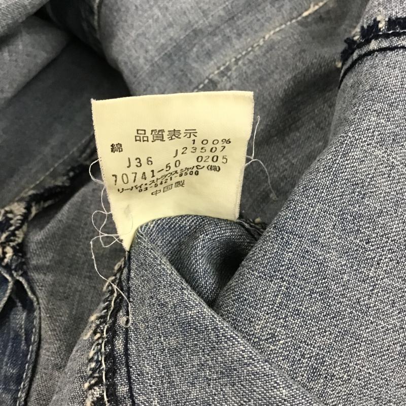 リーバイス Levi s ジャケット、上着 ジャンパー、ブルゾン デニム L 無地 インディゴ / インディゴ / Indigo メンズ USED 古着 中古 10161608