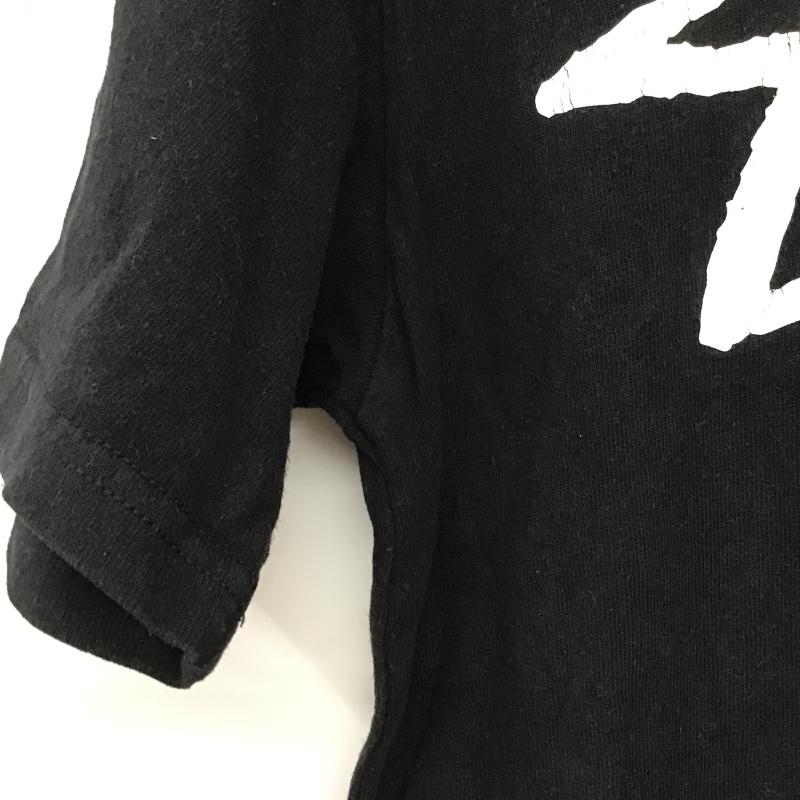 ステューシー STUSSY Tシャツ 半袖 半袖カットソー プリントTシャツ クルーネックカットソー S ロゴ、文字 黒 / ブラック / black メンズ USED 古着 中古 10161610