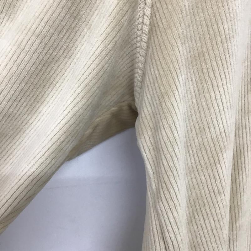 ノートン Norton カットソー 長袖 長袖カットソー コーデュロイカットソー XXL ロゴ、文字 ベージュ / ベージュ / beige メンズ USED 古着 中古 10161613