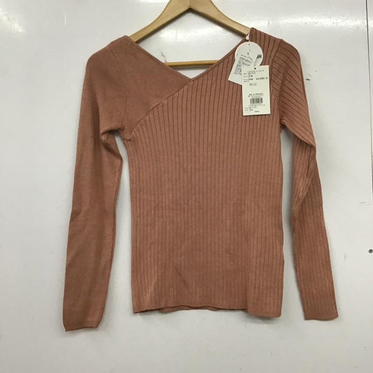 アズールバイマウジー AZUL BY MOUSSY カットソー 長袖 S 無地 桃 / ピンク / pink レディース USED 古着 中古 10161615