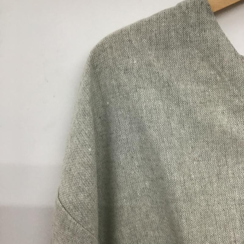 フレームス レイカズン frames RAY CASSIN シャツ、ブラウス 長袖 FREE 無地 灰 / グレー / gray レディース USED 古着 中古 10161617