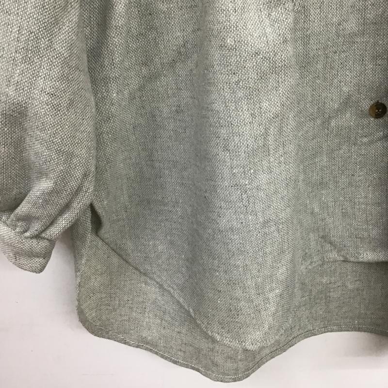 フレームス レイカズン frames RAY CASSIN シャツ、ブラウス 長袖 FREE 無地 灰 / グレー / gray レディース USED 古着 中古 10161617