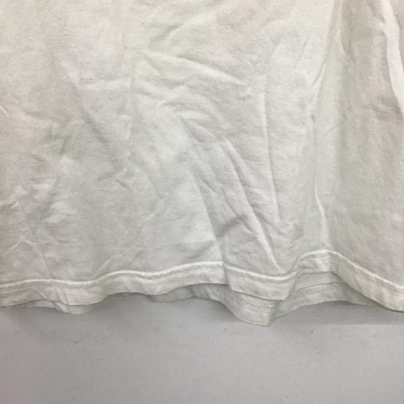 チャムス CHUMS Tシャツ 半袖 半袖カットソー プリントTシャツ クルーネックカットソー XL プリント 白 / ホワイト / white メンズ USED 古着 中古 10161620