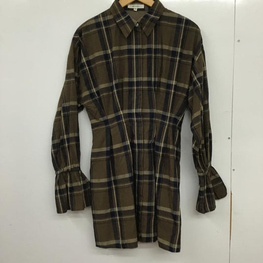 マウジー MOUSSY ワンピース ミニスカート 010ESB30-2570 キャンディスリーブ インディゴ ミニ ドレス 2 チェック マルチカラー / マルチカラー / multicolor レディース USED 古着 中古 10161623