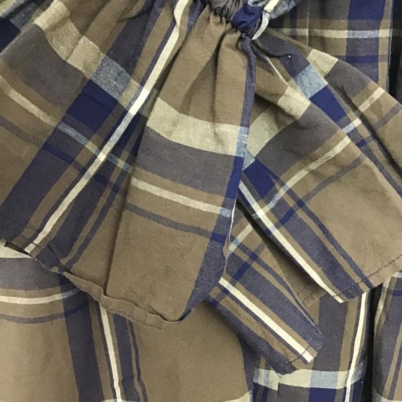 マウジー MOUSSY ワンピース ミニスカート 010ESB30-2570 キャンディスリーブ インディゴ ミニ ドレス 2 チェック マルチカラー / マルチカラー / multicolor レディース USED 古着 中古 10161623