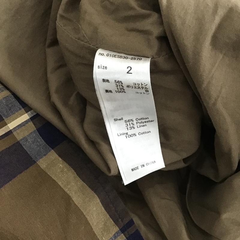 マウジー MOUSSY ワンピース ミニスカート 010ESB30-2570 キャンディスリーブ インディゴ ミニ ドレス 2 チェック マルチカラー / マルチカラー / multicolor レディース USED 古着 中古 10161623