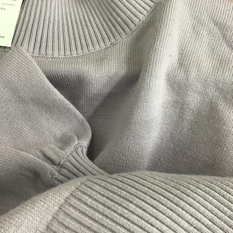 スライ SLY ニット、セーター 長袖 030DAH70-6080 VOLUME SLEEVE HG TOPS FREE 無地 紫 / パープル / purple レディース USED 古着 中古 10161627