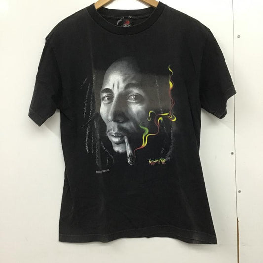 ジオン ZION Tシャツ 半袖 半袖カットソー プリントTシャツ クルーネックカットソー M プリント ダークグレー / ダークグレー / メンズ USED 古着 中古 10161628