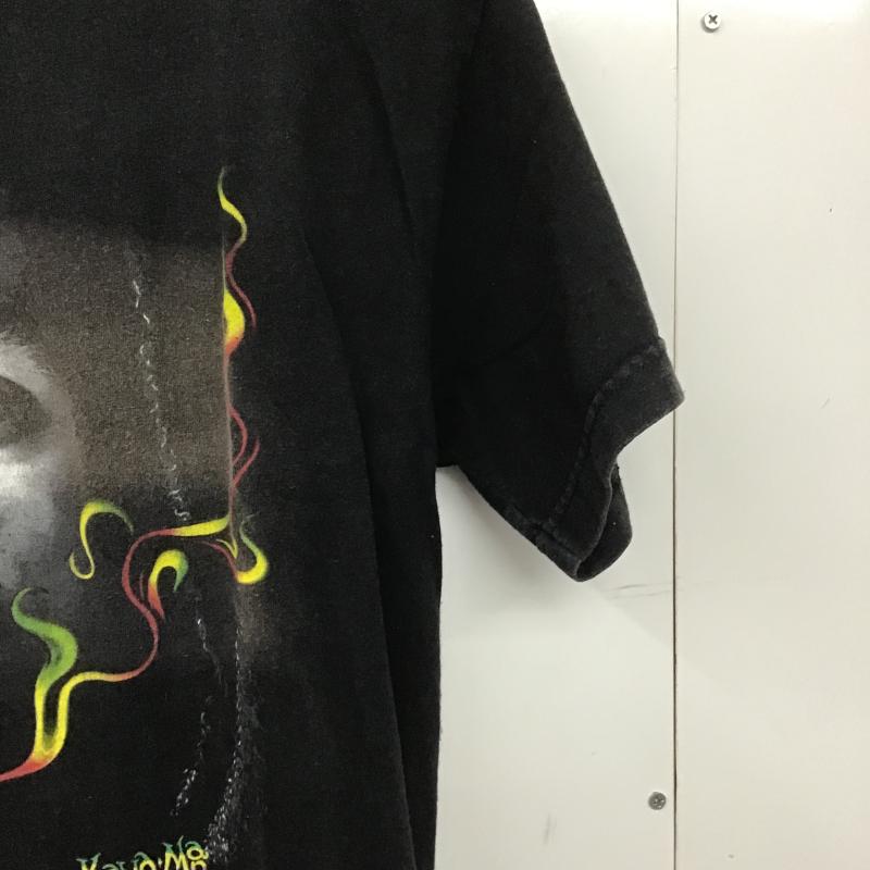 ジオン ZION Tシャツ 半袖 半袖カットソー プリントTシャツ クルーネックカットソー M プリント ダークグレー / ダークグレー / メンズ USED 古着 中古 10161628