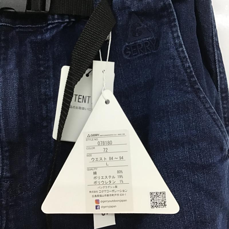 ジェリー GERRY パンツ デニム、ジーンズ デニムパンツ スリムパンツ カジュアルパンツ ストレッチパンツ L 無地 インディゴ / インディゴ / Indigo メンズ USED 古着 中古 10161631