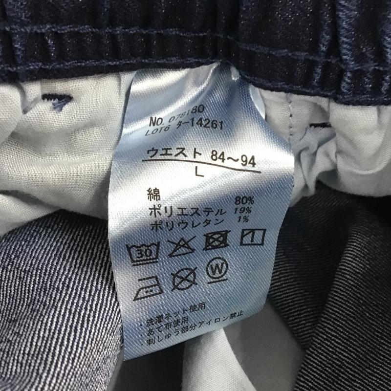 ジェリー GERRY パンツ デニム、ジーンズ デニムパンツ スリムパンツ カジュアルパンツ ストレッチパンツ L 無地 インディゴ / インディゴ / Indigo メンズ USED 古着 中古 10161631