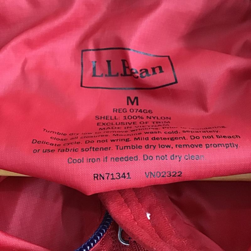 エルエルビーン L.L.Bean ジャケット、上着 ジャンパー、ブルゾン M 無地 赤 / レッド / red レディース USED 古着 中古 10161632