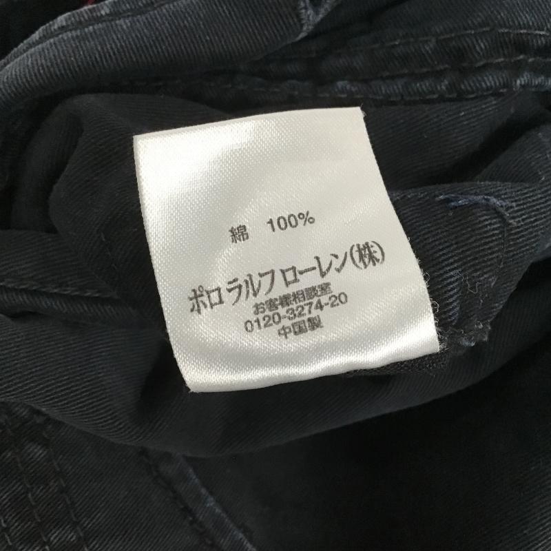 ポロバイラルフローレン Polo by RALPH LAUREN パンツ ワークパンツ、ペインターパンツ ワークパンツ ワイドパンツ カジュアルパンツ 32インチ ロゴ、文字 紺 / ネイビー / navy メンズ USED 古着 中古 10161634