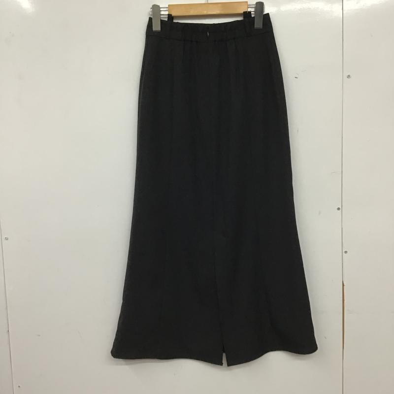 ローリーズファーム LOWRYS FARM スカート ロングスカート フレアスカート S 黒 / ブラック / black レディース USED 古着 中古 10161636