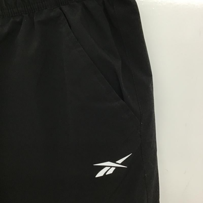 リーボック Reebok パンツ ワークパンツ、ペインターパンツ ワークパンツ ワイドパンツ カジュアルパンツ ナイロンパンツ LL ロゴ、文字 黒 / ブラック / black メンズ USED 古着 中古 10161637