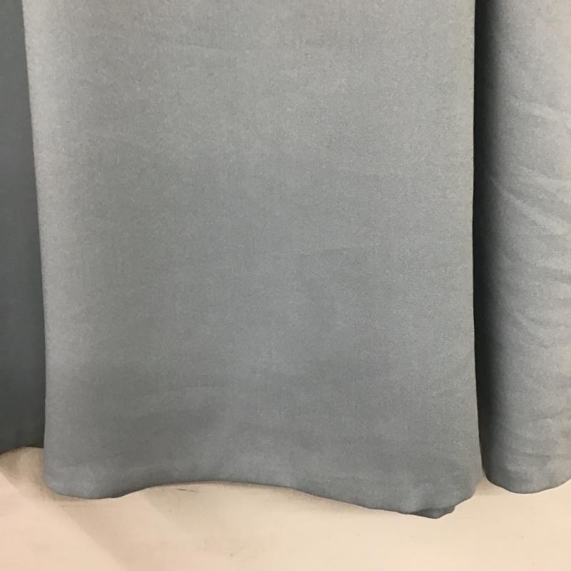 ナチュラルビューティーベーシック NATURAL BEAUTY BASIC スカート ひざ丈スカート L 無地 水色 / ライトブルー / レディース USED 古着 中古 10161640