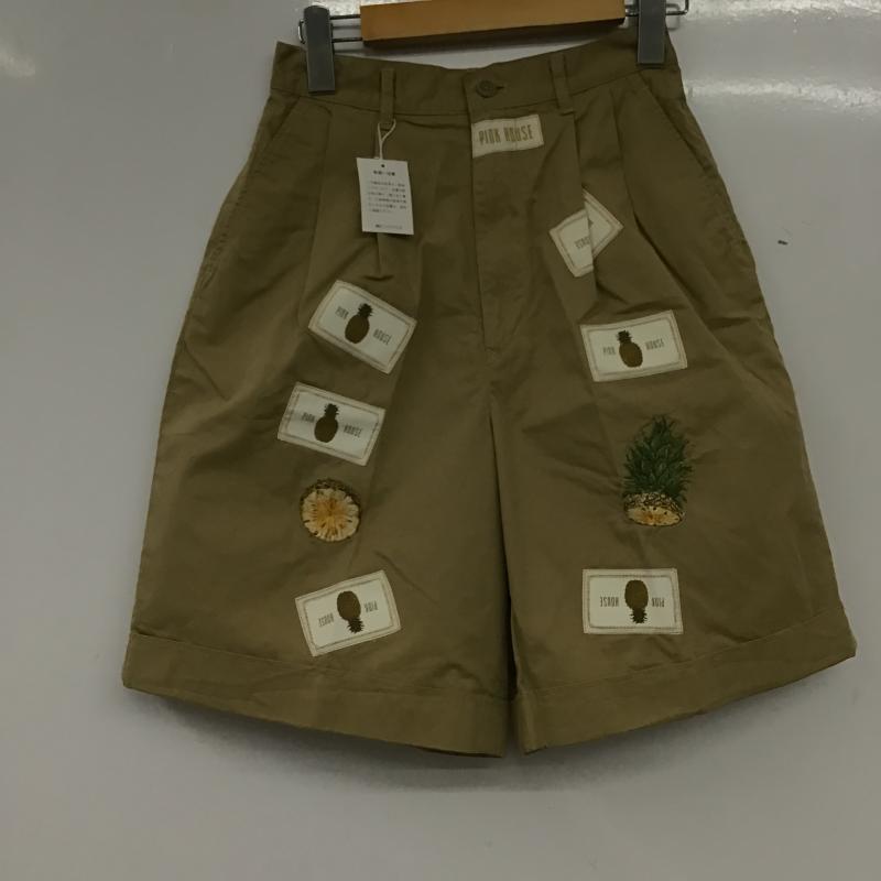 ピンクハウス PINK HOUSE パンツ ショートパンツ ハーフパンツ 無地 ベージュ / ベージュ / beige レディース USED 古着 中古 10161641