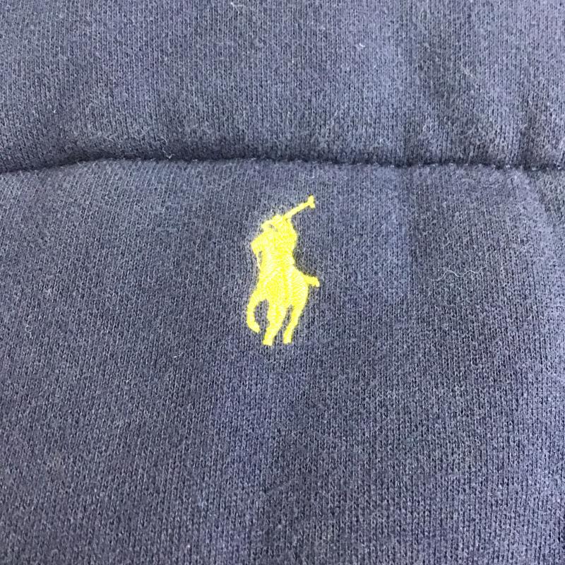 ポロバイラルフローレン Polo by RALPH LAUREN ベスト ベスト ダウンベスト ノースリーブ 前ボタン L ロゴ、文字 紺 / ネイビー / navy メンズ USED 古着 中古 10161645