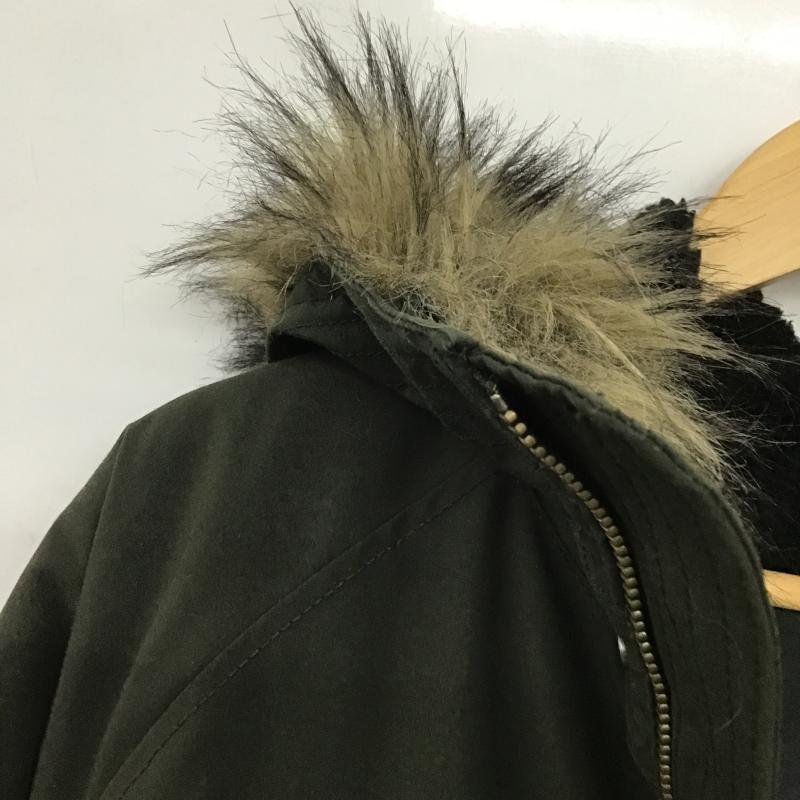 ギャップ GAP ジャケット、上着 ジャンパー、ブルゾン ジップアップジャケット アウター L 無地 カーキ / カーキ / khaki メンズ USED 古着 中古 10161647
