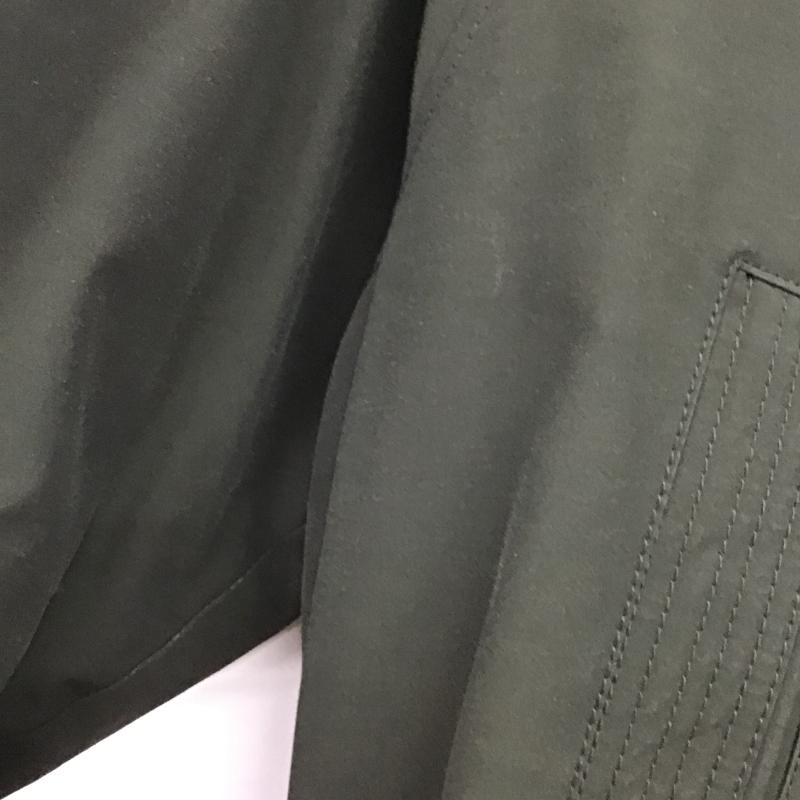 ギャップ GAP ジャケット、上着 ジャンパー、ブルゾン ジップアップジャケット アウター L 無地 カーキ / カーキ / khaki メンズ USED 古着 中古 10161647