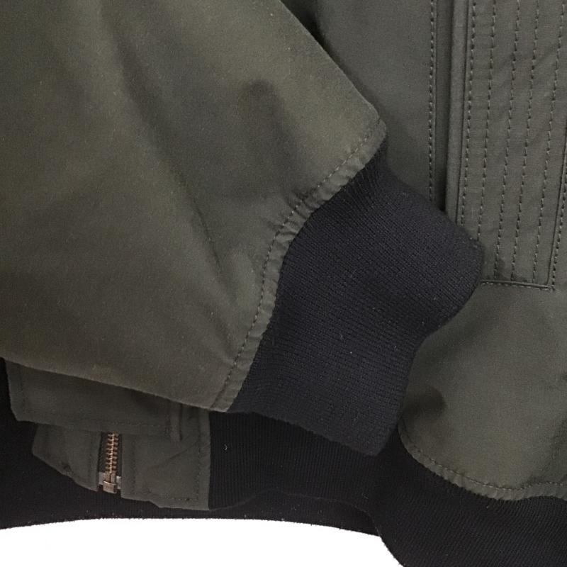 ギャップ GAP ジャケット、上着 ジャンパー、ブルゾン ジップアップジャケット アウター L 無地 カーキ / カーキ / khaki メンズ USED 古着 中古 10161647