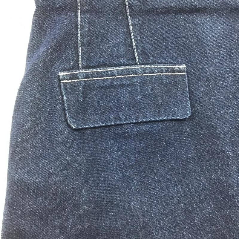 スナイデル SNIDEL パンツ キュロット SWFP222121 ハイウエストキュロット 1 無地 インディゴ / インディゴ / Indigo レディース USED 古着 中古 10161648