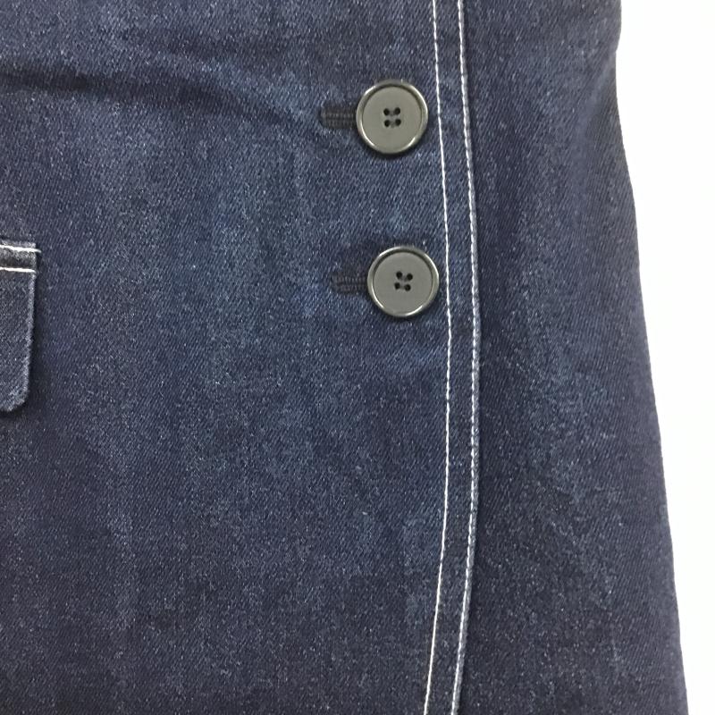 スナイデル SNIDEL パンツ キュロット SWFP222121 ハイウエストキュロット 1 無地 インディゴ / インディゴ / Indigo レディース USED 古着 中古 10161648