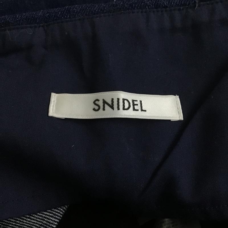 スナイデル SNIDEL パンツ キュロット SWFP222121 ハイウエストキュロット 1 無地 インディゴ / インディゴ / Indigo レディース USED 古着 中古 10161648