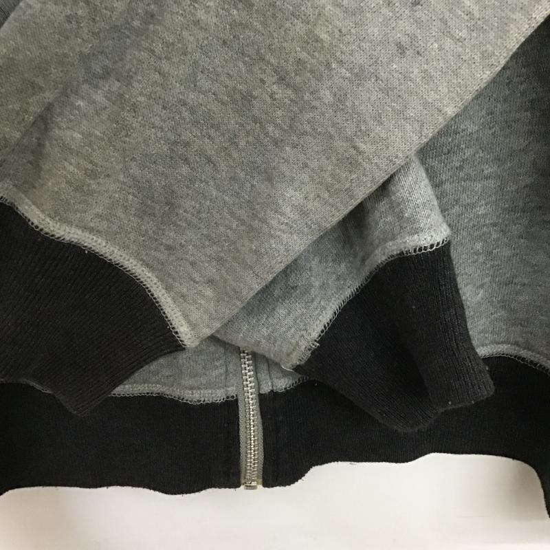 ナイキ NIKE パーカー 長袖 ジップアップパーカー 長袖パーカー カジュアルジャケット L ロゴ、文字 灰 / グレー / gray メンズ USED 古着 中古 10161649
