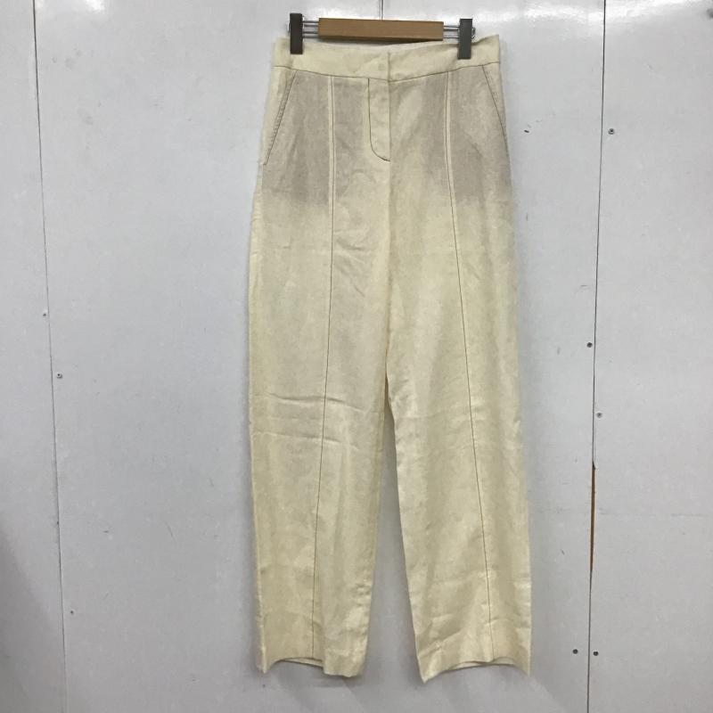 ザラ ZARA パンツ スラックス XS 無地 白 / ホワイト / white レディース USED 古着 中古 10161650