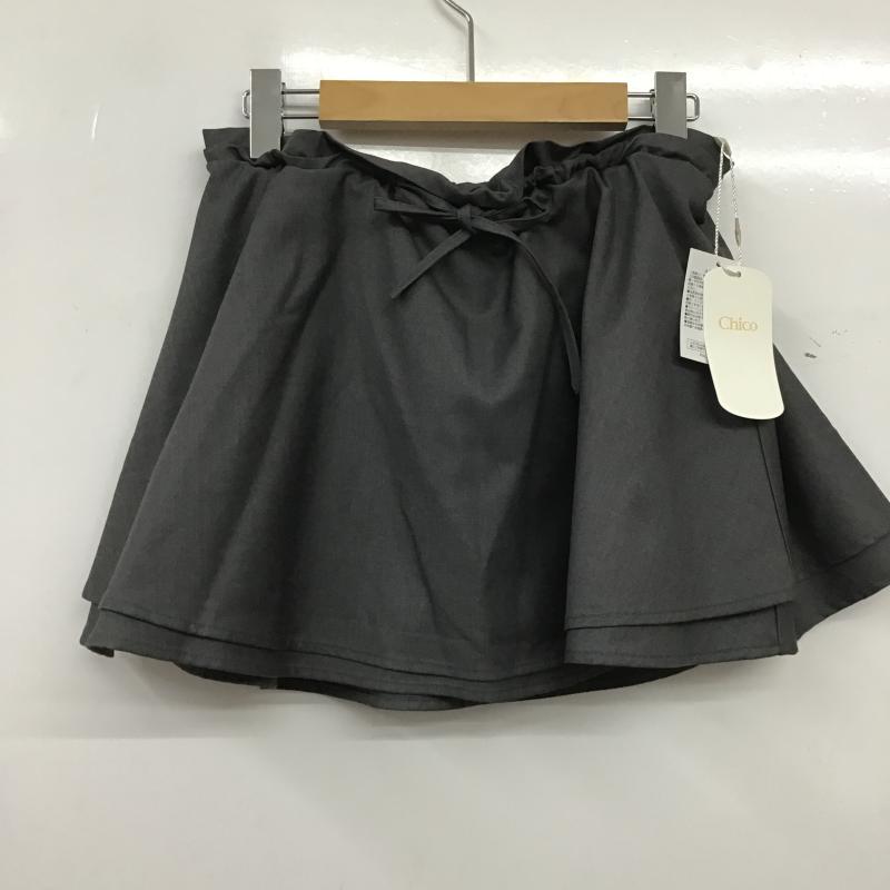 チコ CHICO パンツ キュロット タグ付 FREE 無地 灰 / グレー / gray レディース USED 古着 中古 10161653