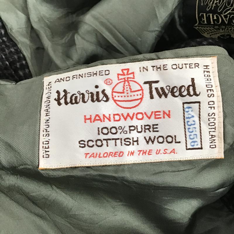ハリスツイード HARRIS TWEED ジャケット、上着 ジャケット、ブレザー カジュアルジャケット テーラードジャケット チェック マルチカラー / マルチカラー / multicolor メンズ USED 古着 中古 10161656