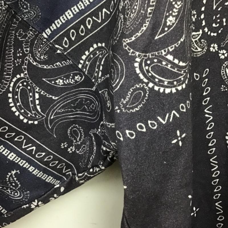ルーカ RVCA カットソー 長袖 長袖 XL ロゴ、文字 紺 / ネイビー / navy メンズ USED 古着 中古 10161658