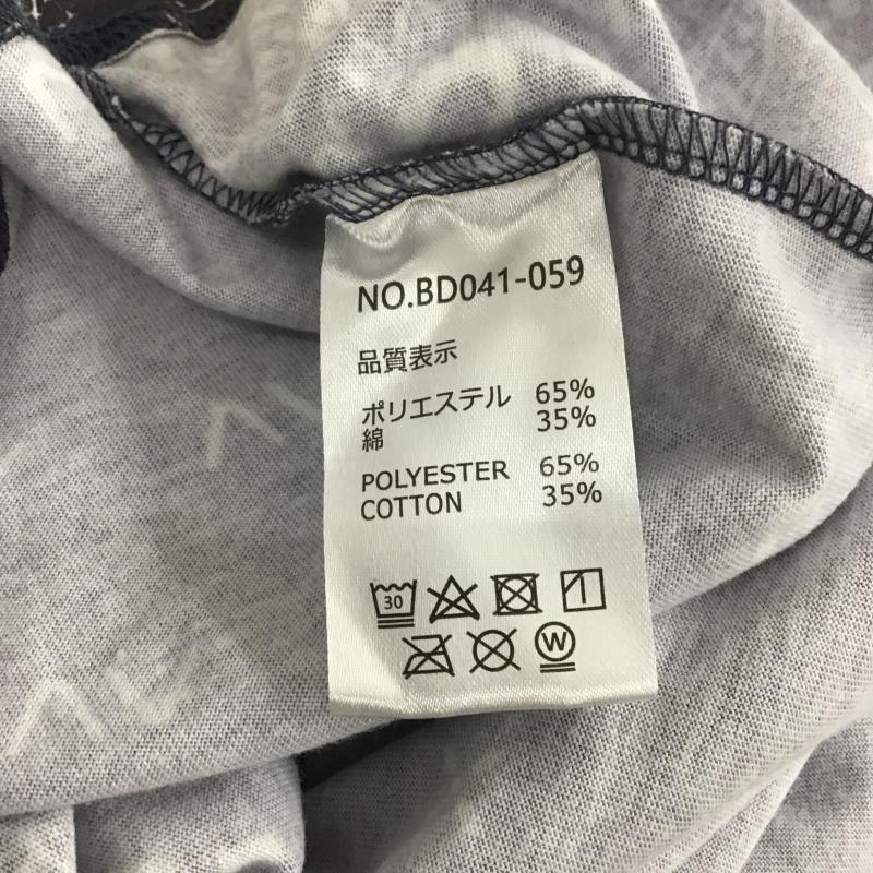 ルーカ RVCA カットソー 長袖 長袖 XL ロゴ、文字 紺 / ネイビー / navy メンズ USED 古着 中古 10161658