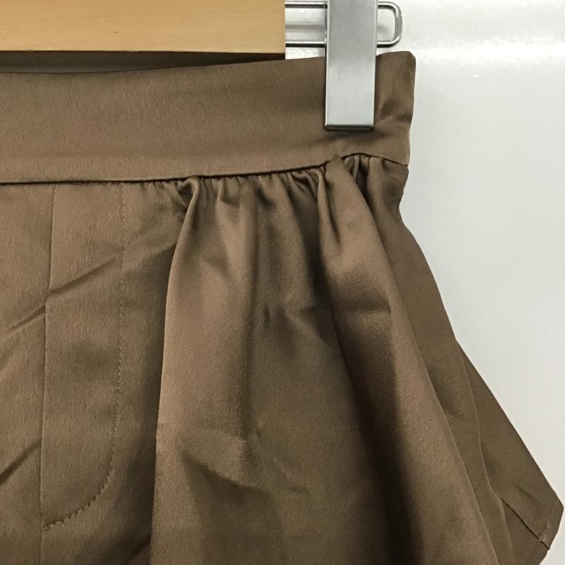 チコ CHICO パンツ キュロット S 無地 茶 / ブラウン / brown レディース USED 古着 中古 10161659
