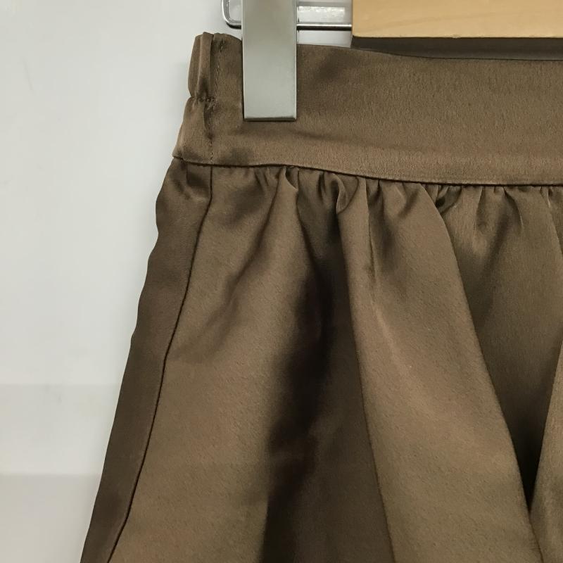 チコ CHICO パンツ キュロット S 無地 茶 / ブラウン / brown レディース USED 古着 中古 10161659