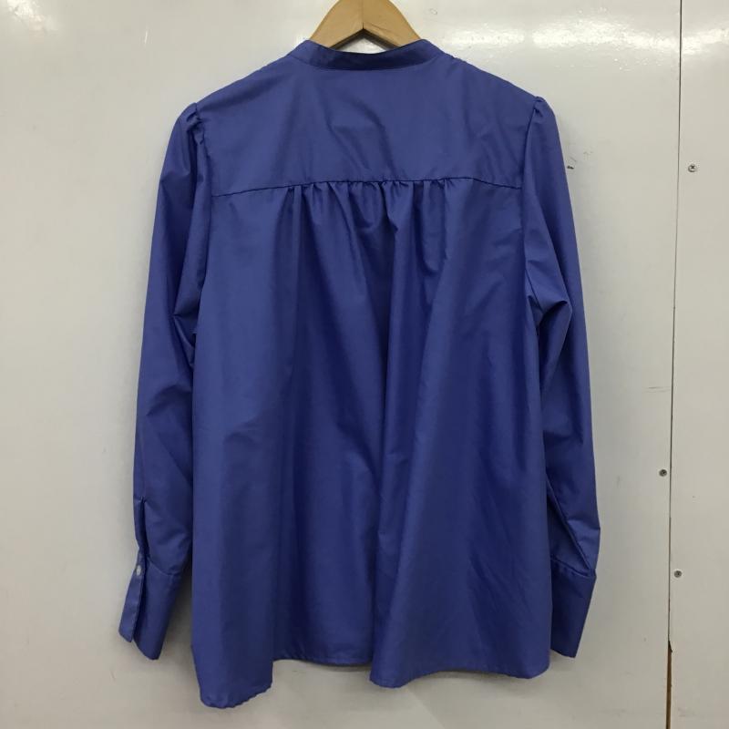 テチチ Te chichi シャツ、ブラウス 長袖 FREE 無地 青 / ブルー / blue レディース USED 古着 中古 10161662