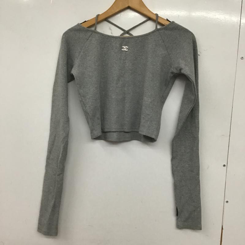 エモダ EMODA カットソー 長袖 FREE 無地 灰 / グレー / gray レディース USED 古着 中古 10161664