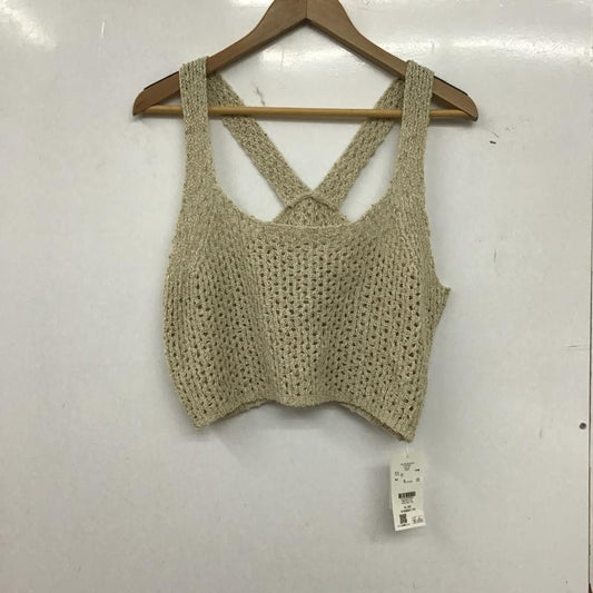 ローリーズファーム LOWRYS FARM ベスト ベスト ニットビスチェ FREE 無地 ベージュ / ベージュ / beige レディース USED 古着 中古 10161666