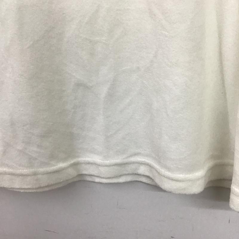 ナイキ NIKE Tシャツ 半袖 L ロゴ、文字 灰 / グレー / gray X 白 / ホワイト / white レディース USED 古着 中古 10161670