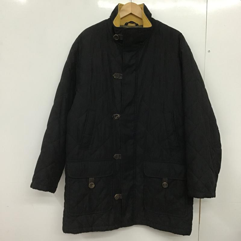 ブリッラ ペル イルグースト BRILLA per il gusto ジャケット、上着 ジャンパー、ブルゾン キルティングジャケット アウター スタンドカラージャケット 46 無地 ダークグレー / ダークグレー / メンズ USED 古着 中古 10161672