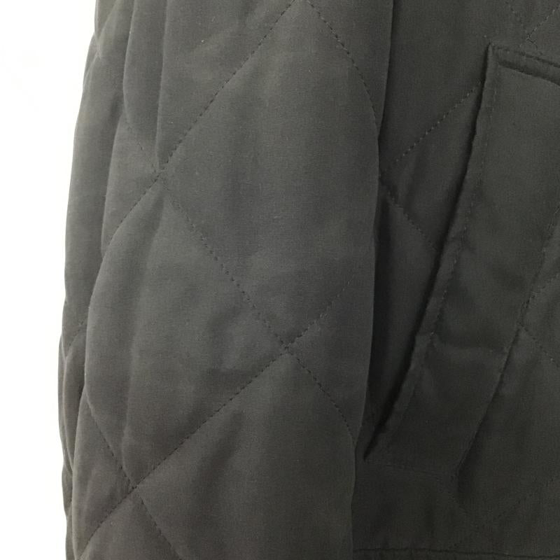 ブリッラ ペル イルグースト BRILLA per il gusto ジャケット、上着 ジャンパー、ブルゾン キルティングジャケット アウター スタンドカラージャケット 46 無地 ダークグレー / ダークグレー / メンズ USED 古着 中古 10161672