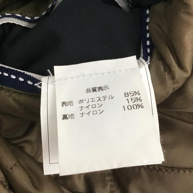 ブリッラ ペル イルグースト BRILLA per il gusto ジャケット、上着 ジャンパー、ブルゾン キルティングジャケット アウター スタンドカラージャケット 46 無地 ダークグレー / ダークグレー / メンズ USED 古着 中古 10161672