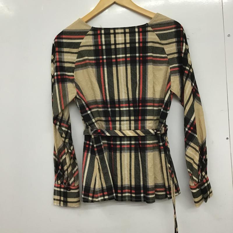 ジョイントワークス JOINT WORKS カットソー 長袖 チェック マルチカラー / マルチカラー / multicolor レディース USED 古着 中古 10161673