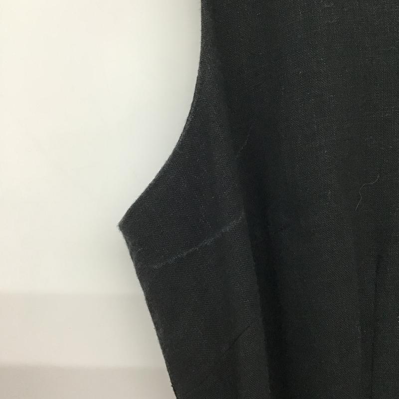 オペークドットクリップ OPAQUE.CLIP ワンピース ひざ丈スカート M 無地 黒 / ブラック / black レディース USED 古着 中古 10161675