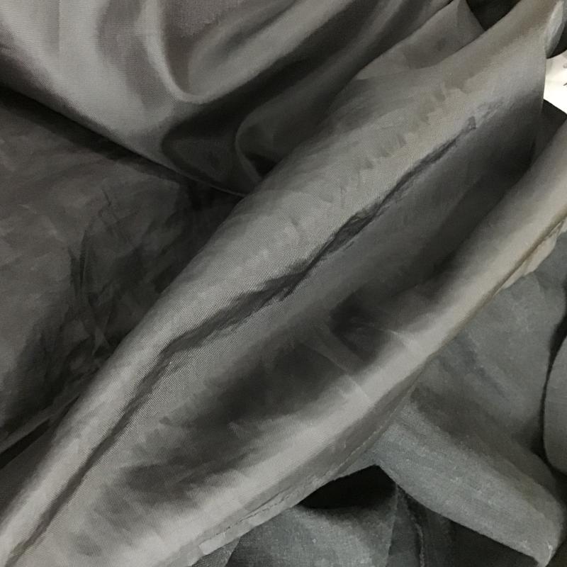 オペークドットクリップ OPAQUE.CLIP ワンピース ひざ丈スカート M 無地 黒 / ブラック / black レディース USED 古着 中古 10161675