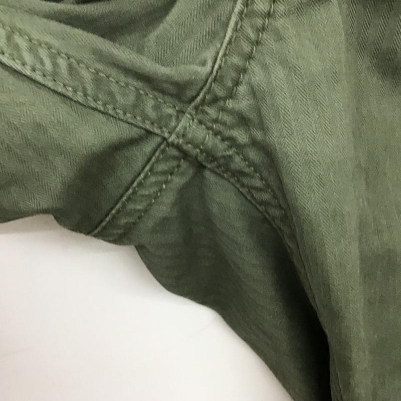 エディーバウアー Eddie Bauer パンツ ワークパンツ、ペインターパンツ ミリタリーパンツ ワイドパンツ カジュアルパンツ 36 ストライプ カーキ / カーキ / khaki メンズ USED 古着 中古 10161678