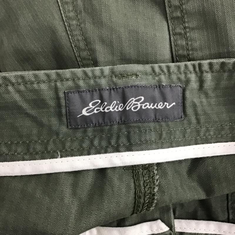 エディーバウアー Eddie Bauer パンツ ワークパンツ、ペインターパンツ ミリタリーパンツ ワイドパンツ カジュアルパンツ 36 ストライプ カーキ / カーキ / khaki メンズ USED 古着 中古 10161678