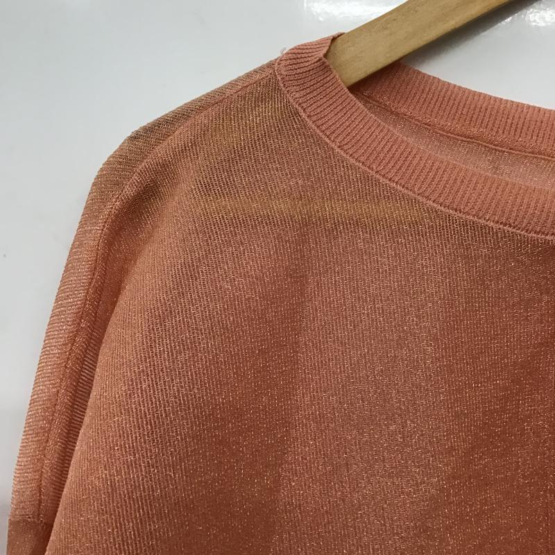 ミスティック mystic カットソー 長袖 FREE 無地 橙 / オレンジ / orange レディース USED 古着 中古 10161681