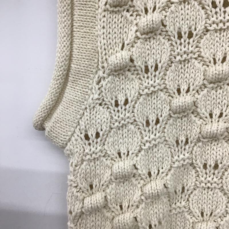 ザラ ZARA ベスト ベスト S 無地 白 / ホワイト / white レディース USED 古着 中古 10161682